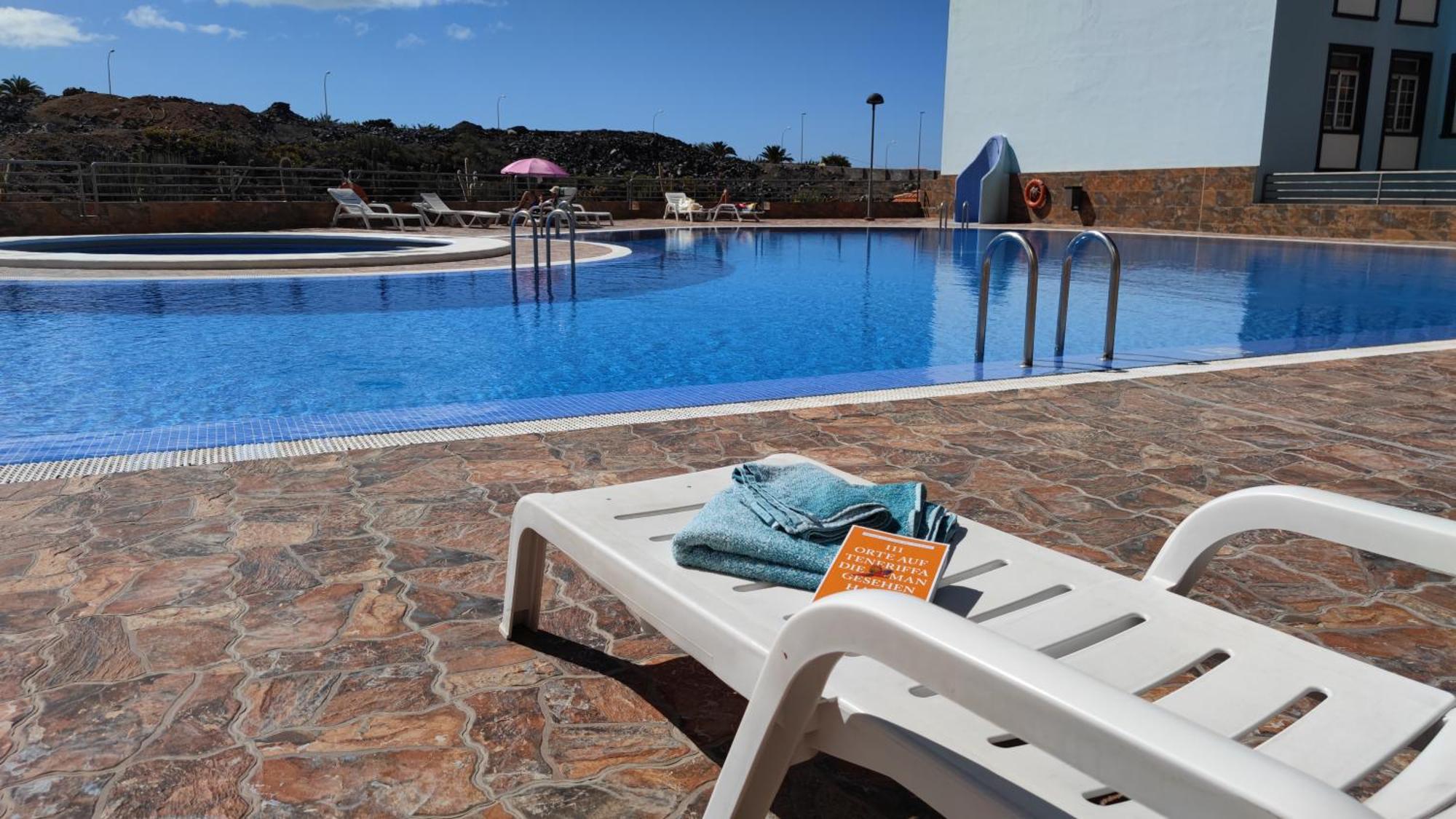 Huebsche Ferienwohnung Mit 2 Schlafzimmern, Pool Und Wlan, Strandnaehe Callao Salvaje Esterno foto